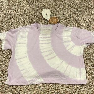 Sundown by Splendid Tye Dye Tee with Scrunchee